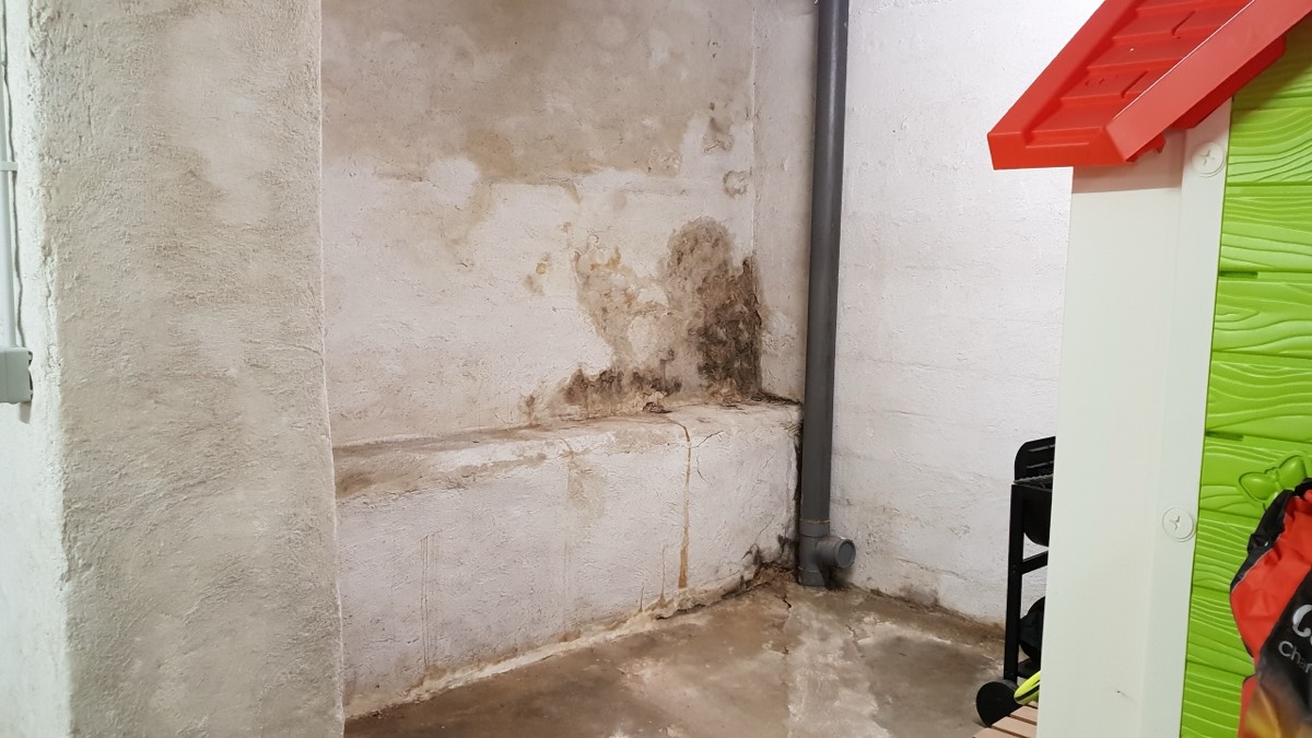 Infiltrations d'eau - Expertise humidité à Nice